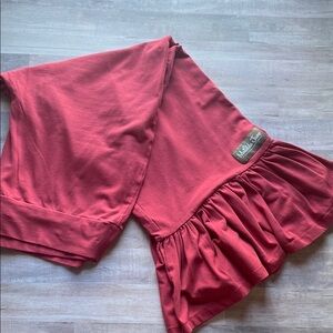 Matilda Jane dark red Ruffled Capris